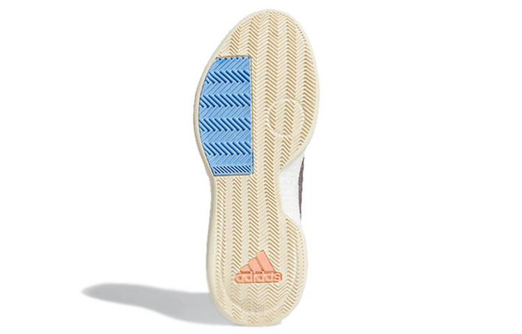 Мужские кроссовки adidas Marquee Boost Sun Glow (розово-голубые) — фото 5
