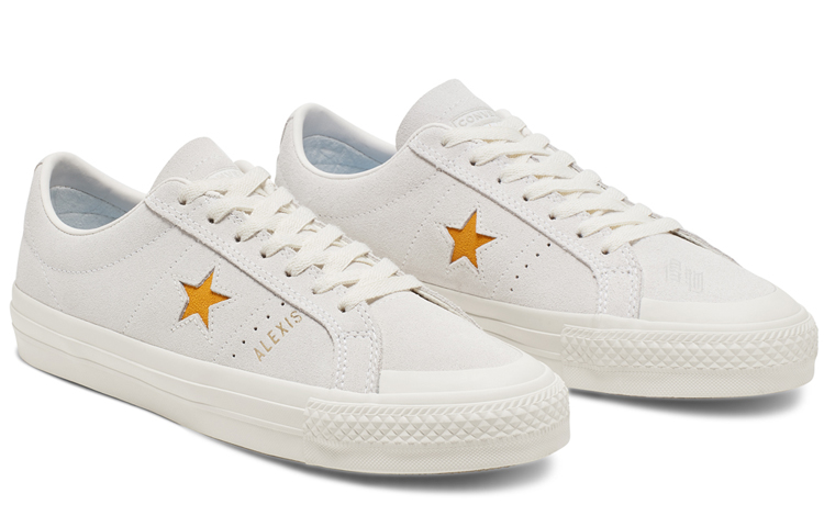 Кеды Converse One Star Pro Alexis Sablone (белые) — фото 3