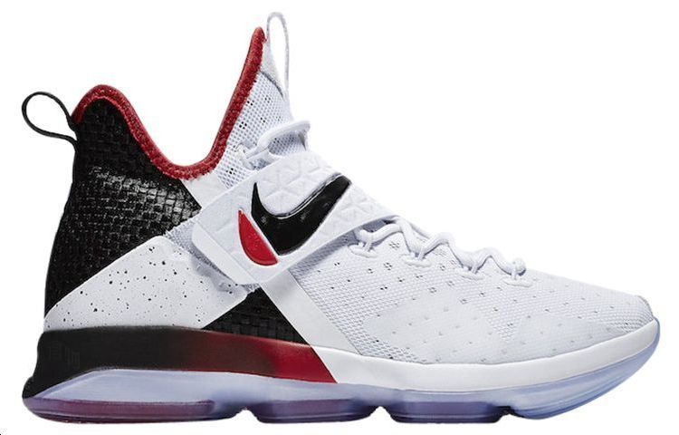 Мужские кроссовки Nike Lebron 14 Flip The Switch OG (черно-белые) — фото 2