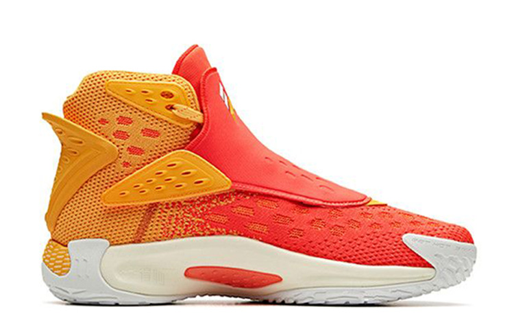 Мужские кроссовки Anta KT5 Winter Klay Thompson "On Fire" (красный) — фото 2