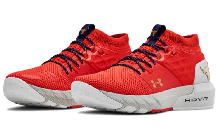 Женские кроссовки Under Armour Project Rock 2 (красный) — фото 3