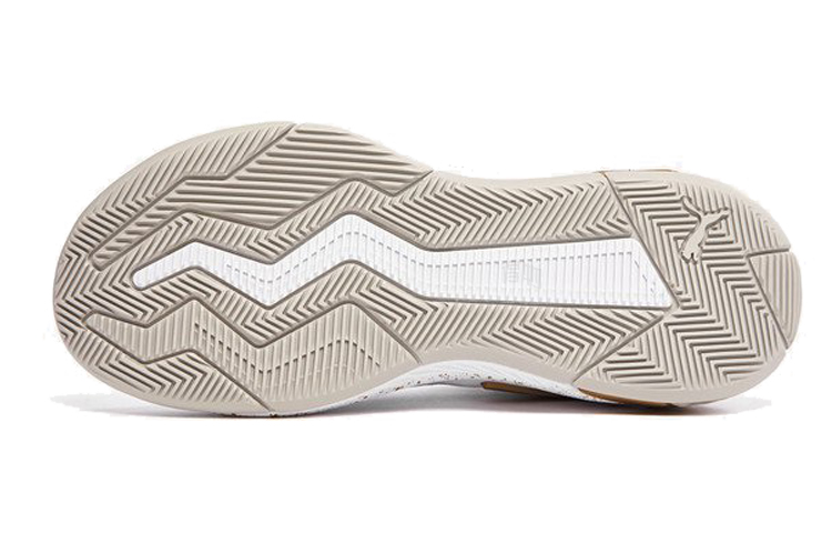Мужские кроссовки PUMA Uproar Hybrid Court Core (белые) — фото 5