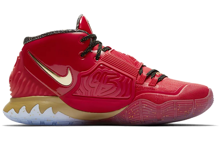 Кроссовки Nike Kyrie 6 Trophies (красный) — фото 2
