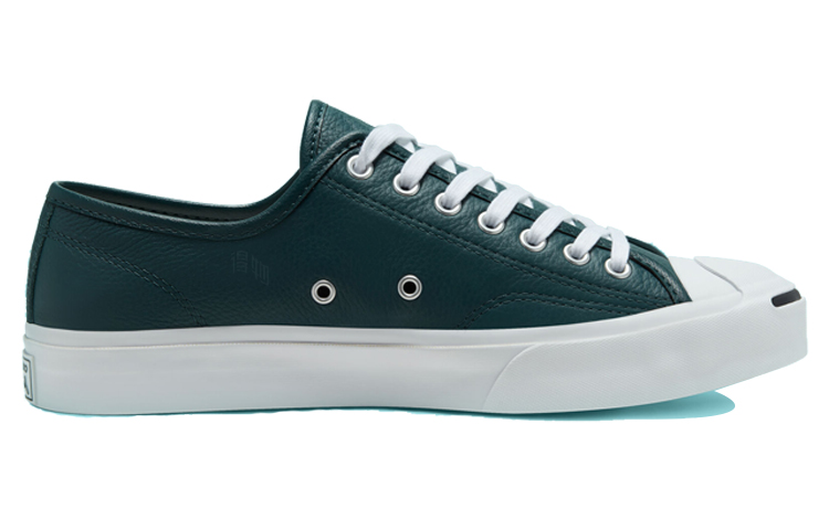 Кеды Converse Jack Purcell (зеленый) — Зелёный / белый — фото 2