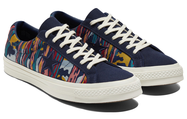 Кеды Converse One Star (синие) — фото 3