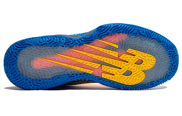 Мужские кроссовки New Balance NB 2WXY (желто-синие) — фото 7