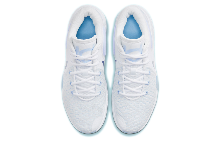 Мужские кроссовки Nike KD Trey 5 VIII (бело-синий) — фото 3