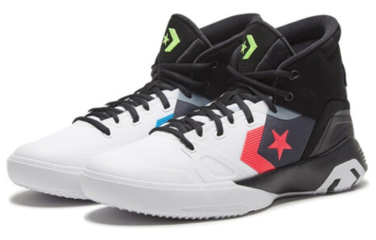 Баскетбольные кроссовки Converse G4 (черно-сине-красные) — фото 3
