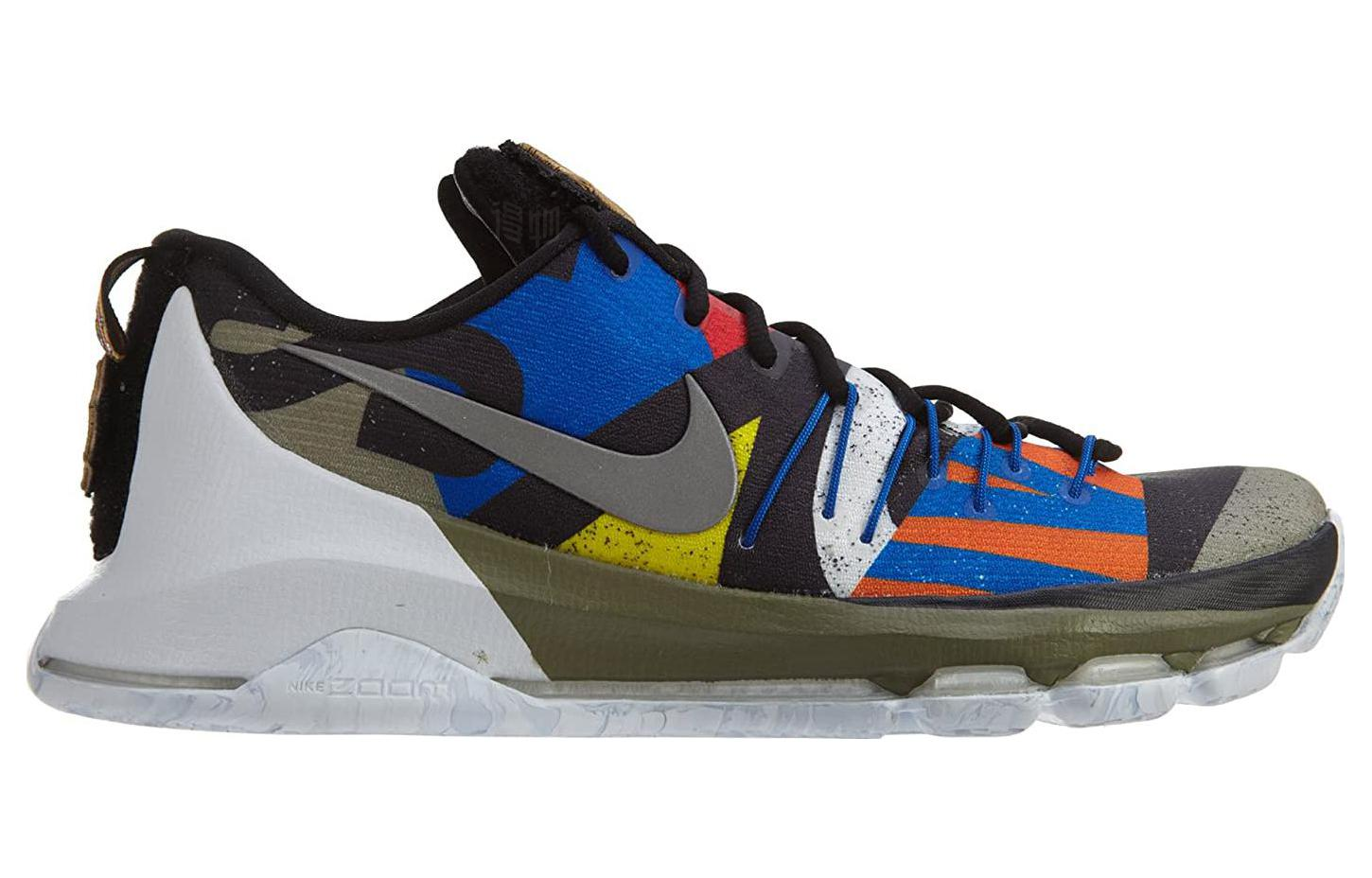 Мужские кроссовки Nike KD 8 All Star (сине-серые) — фото 2
