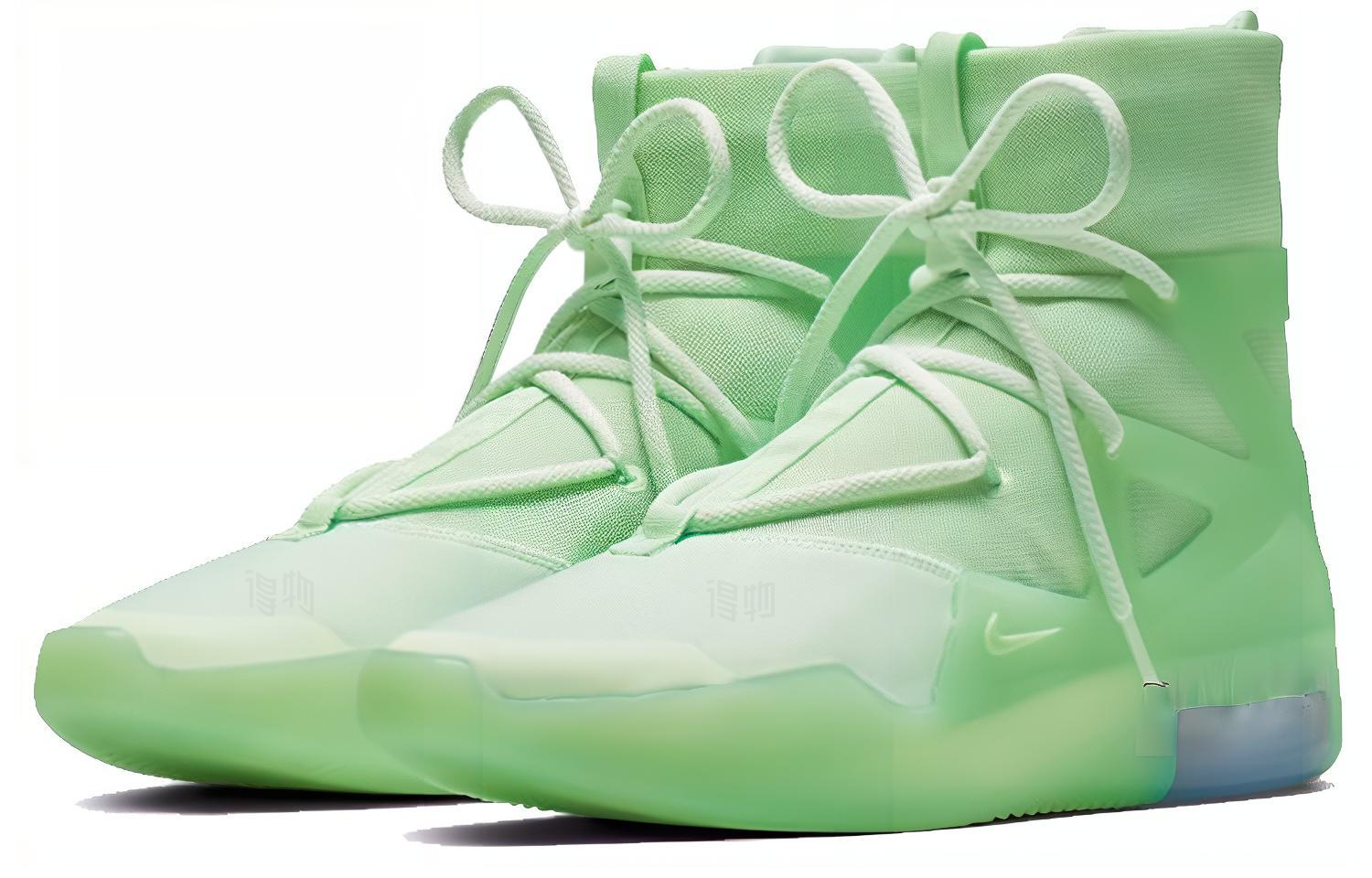 Мужские кроссовки Nike Air Fear of God 1 (мятно-зеленый) — 薄荷绿 — фото 3