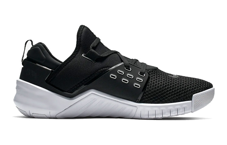 Мужские кроссовки Nike Metcon 2 (черно-белые) — Чёрный / белый — фото 2