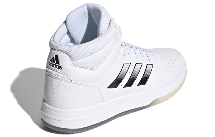 Мужские кроссовки adidas Gametaker (белый / черный) — Белый / чёрный — фото 4