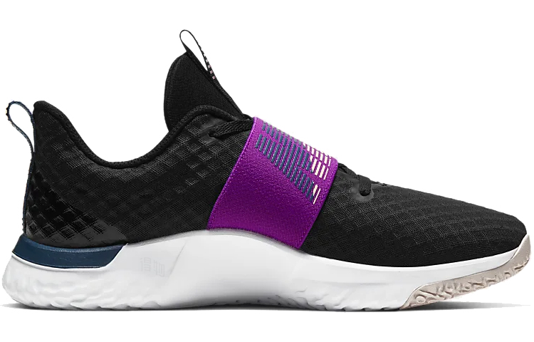 Женские кроссовки Nike Renew In-Season TR 9 (черно-фиолетовые) — фото 2