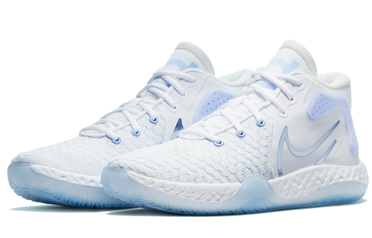 Мужские кроссовки Nike KD Trey 5 VIII (бело-синий) — фото 2