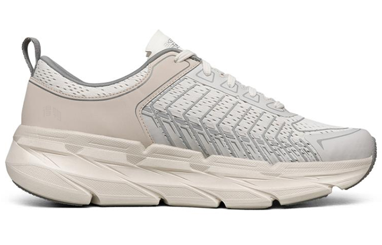 Кроссовки Skechers Max Cushioning Premier (бело-серые) — фото 2