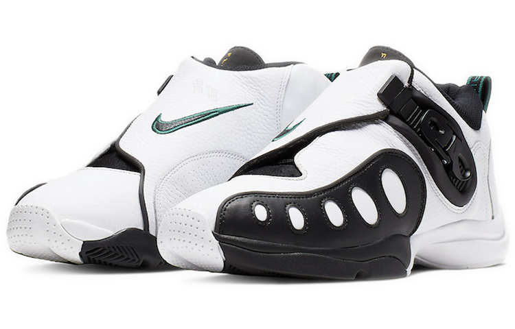 Мужские кроссовки Nike Air Zoom GP (черно-белые) — фото 3