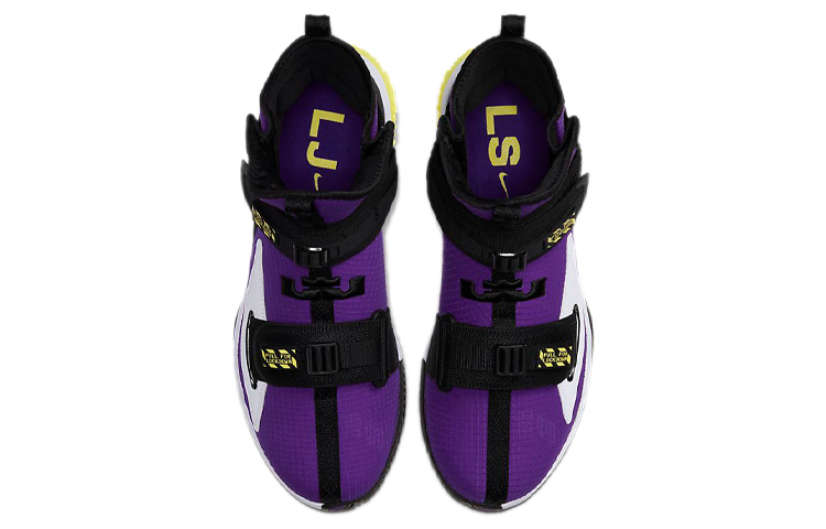 Мужские кроссовки Nike zoom soldier 13 LeBron SFG EP (черно-фиолетовые) — Чёрныйфиолетовый — фото 4