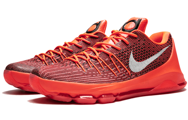 Мужские кроссовки Nike KD 8 Bright Crimson V8 (красный) — фото 2