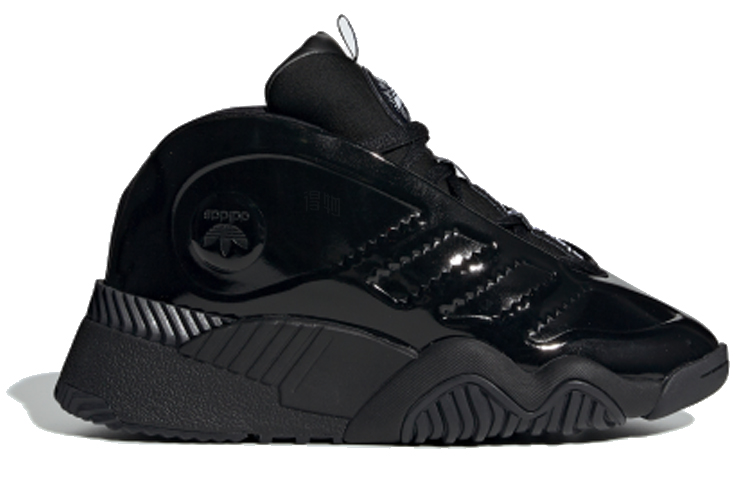 Кроссовки alexander wang x adidas originals Turnout Bball (черный) — Чёрный — фото 2