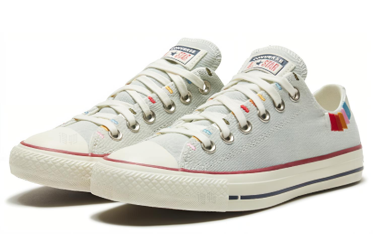 Женские кеды Converse Chuck Taylor All Star Self-Expression (светло-голубые) — фото 3