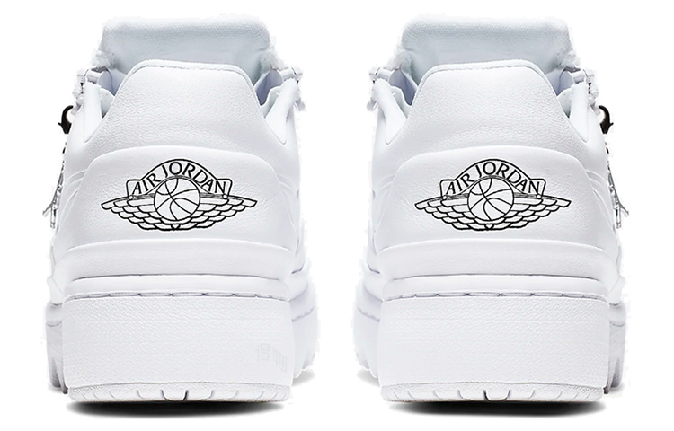 Женские кроссовки Jordan Air Jordan 1 Jester XX Low (белые) — Белый / чёрный — фото 4
