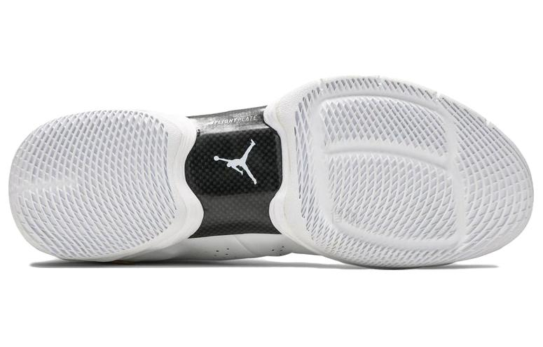 Мужские кроссовки Jordan Air Jordan 28 Crescent City Bamboo OG (белые) — фото 5