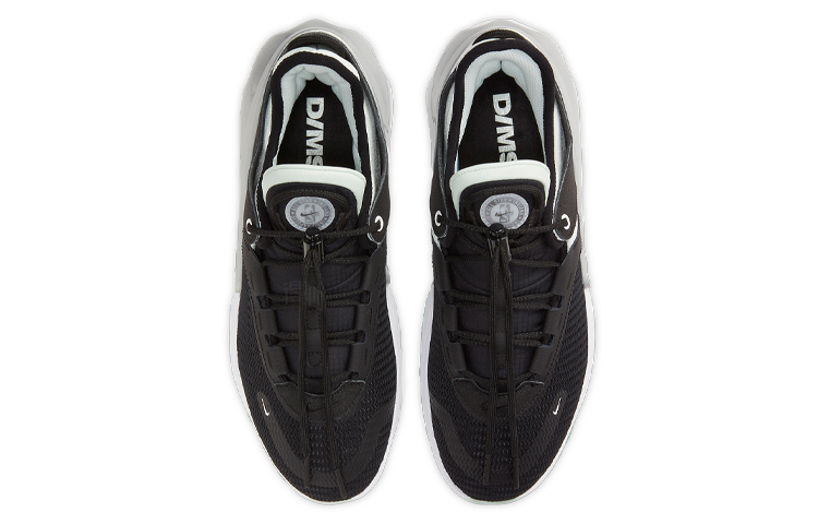 Мужские кроссовки Nike Distorted D/MS/X DNA "All-Star" (черный / белый / зеленый / серебристый) — Чёрный / белый / зелёный / серебристый — фото 4
