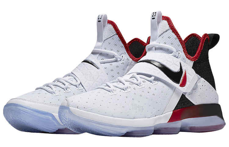 Мужские кроссовки Nike Lebron 14 Flip The Switch OG (черно-белые) — фото 3