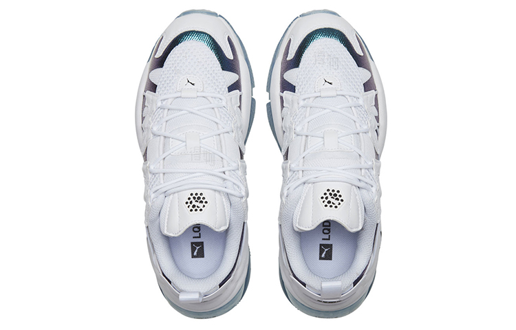 Кроссовки PUMA LQDCELL Omega Iridescent (белые) — фото 4