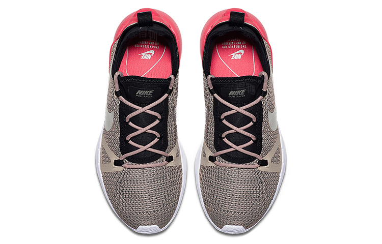 Женские кроссовки Nike Duel Racer (серебряно-коричнево-красные) — фото 4
