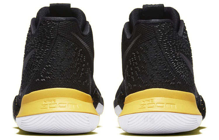 Мужские кроссовки Nike Kyrie 3 Black Yellow (черно-желтые) — 多/彩色/多/彩色 — фото 5