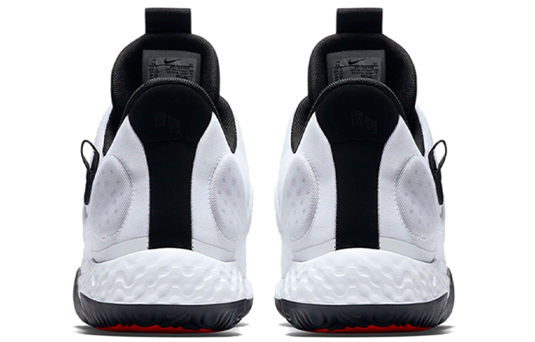 Мужские кроссовки Nike KD Trey 5 VII ep (серые) — 白色/狼灰/亮深红/黑 — фото 4