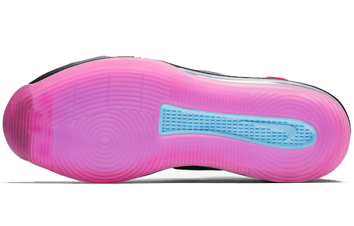 Мужские кроссовки Nike Air Force Max EP 'Black Pink Blast' (черно-розовые) — Чёрный / розовый — фото 6