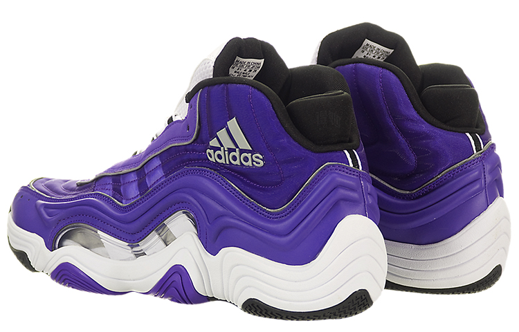 Мужские кроссовки adidas Crazy 2 KB II (фиолетовые) — Фиолетовый — фото 3