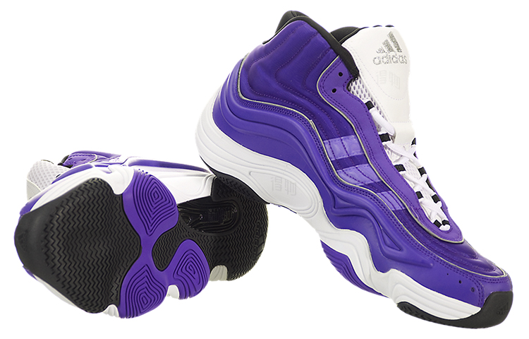 Мужские кроссовки adidas Crazy 2 KB II (фиолетовые) — Фиолетовый — фото 4