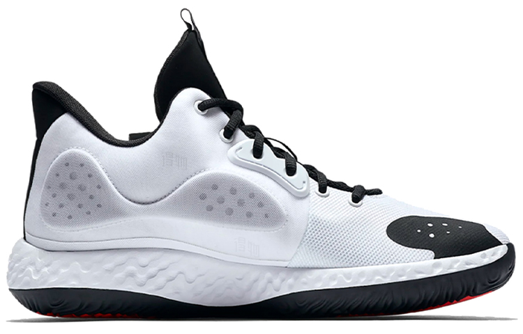 Мужские кроссовки Nike KD Trey 5 VII ep (серые) — 白色/狼灰/亮深红/黑 — фото 2
