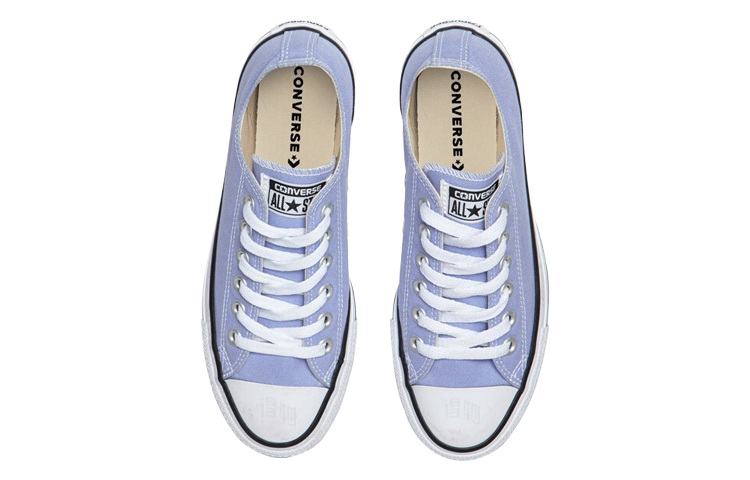 Кеды Converse Chuck Taylor All Star (фиолетовые) — 天蓝色 — фото 4