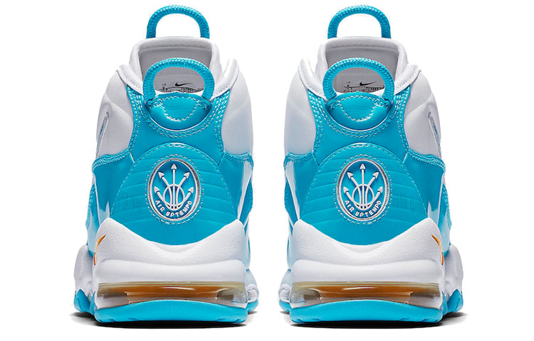 Мужские кроссовки Nike Air Max Uptempo 95 Blue Fury (белый / синий) — фото 5