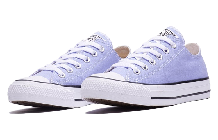 Кеды Converse Chuck Taylor All Star (фиолетовые) — 天蓝色 — фото 3