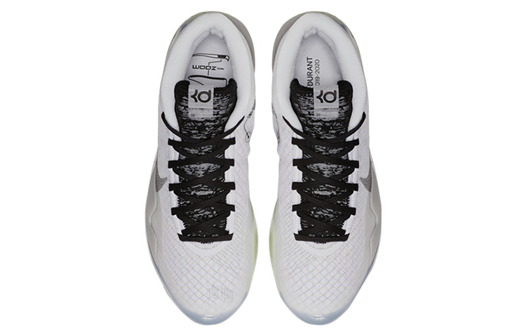 Кроссовки Nike KD 12 Zoom (бело-серый) — фото 4
