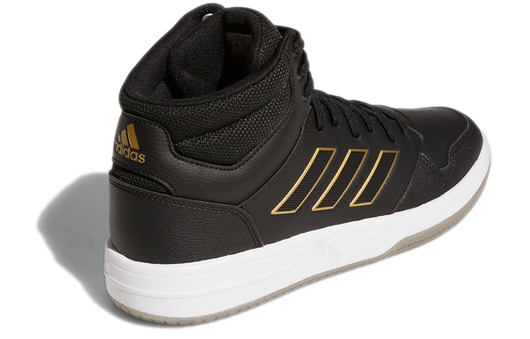 Мужские кроссовки adidas Gametaker (черно-белые) — фото 4