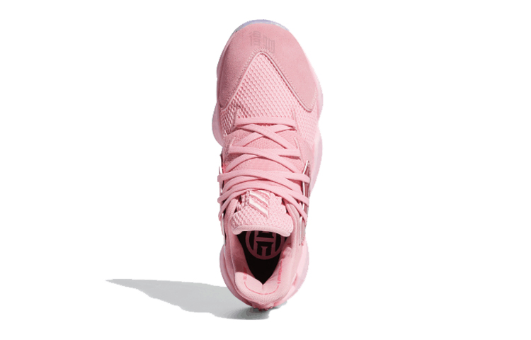 Мужские кроссовки adidas Harden Vol. 4 Gca (розовый) — фото 4