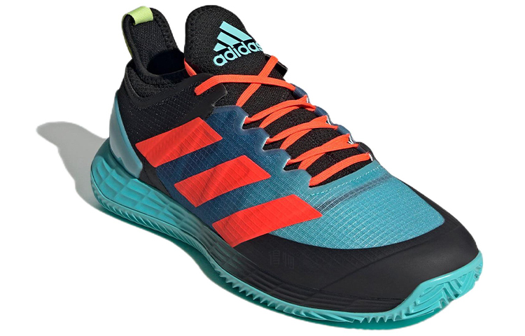 Мужские кроссовки adidas Adizero Ubersonic 4 (черно-сине-красные) — Чёрный / синий / красный — фото 3