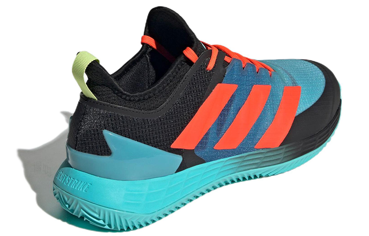 Мужские кроссовки adidas Adizero Ubersonic 4 (черно-сине-красные) — Чёрный / синий / красный — фото 4