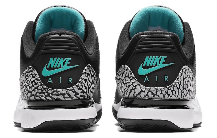 Унисекс кроссовки Nike Zoom Vapor AJ3 Atmos Jade (черные) — фото 5