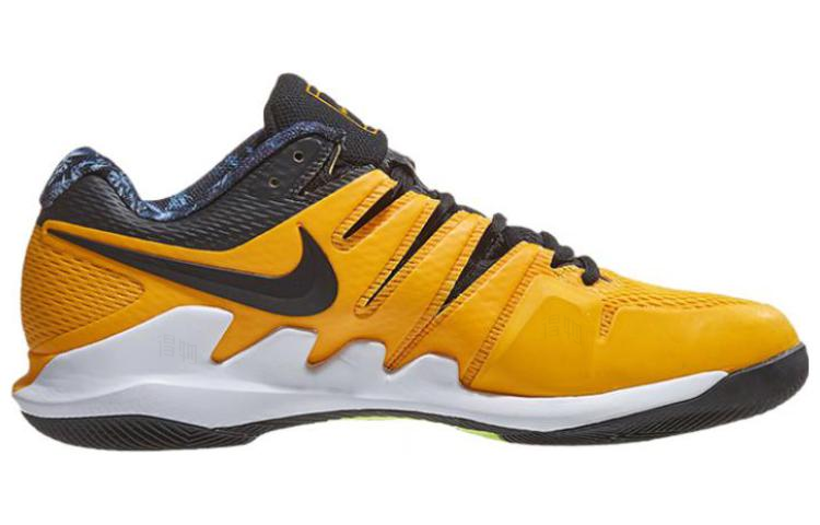 Мужские кроссовки Nike Air Zoom Vapor X Court (желто-черные) — фото 2