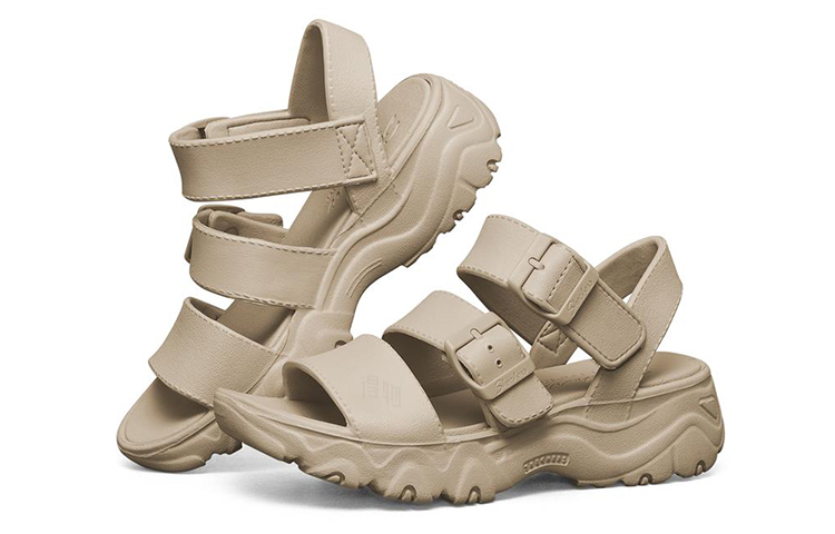Женские сандалии Skechers D'LITES 2.0 (/ серо-коричневые) — фото 3
