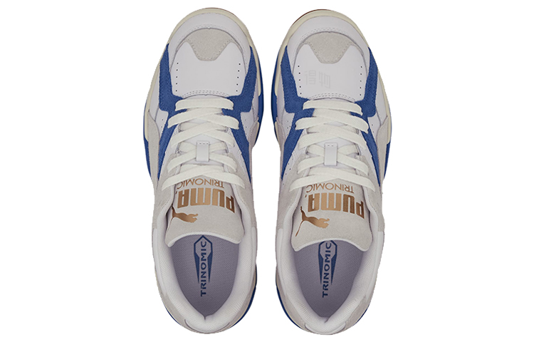 Кроссовки PUMA Performer OG (бело-серо-синие) — Белыйсерыйсиний — фото 3