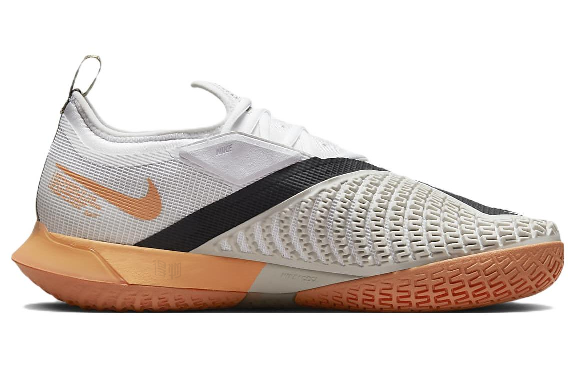 Кроссовки Nike React Vapor NXT (бело-оранжевые) — фото 2