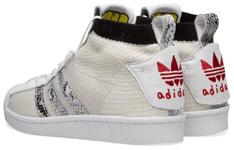 Мужские кеды adidas originals Ultra Star United Arrows & Sons (микро-белые/ - кремовые) — фото 4